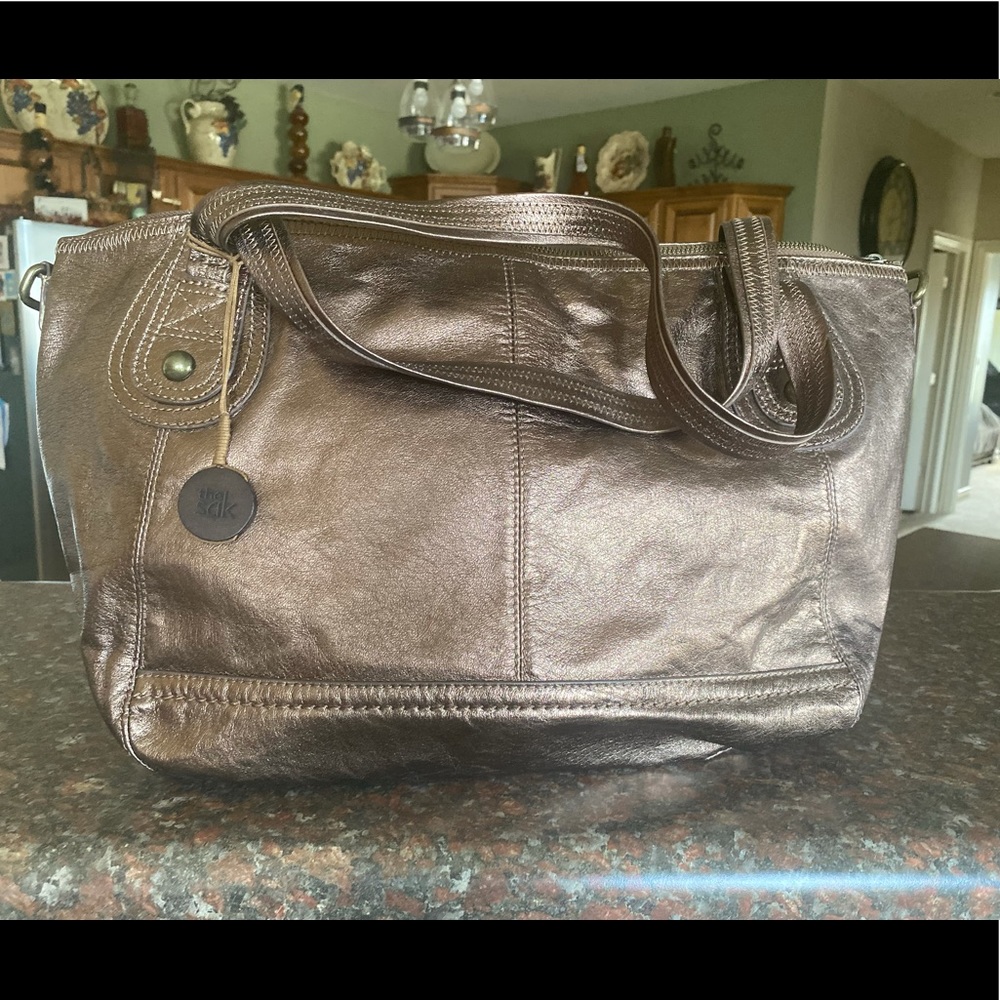 Brand New The Sak Bronze Leather Purse
